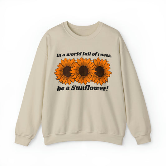 Sunflowers Spirit Unisex Heavy Blend™ Crewneck Sweatshirt