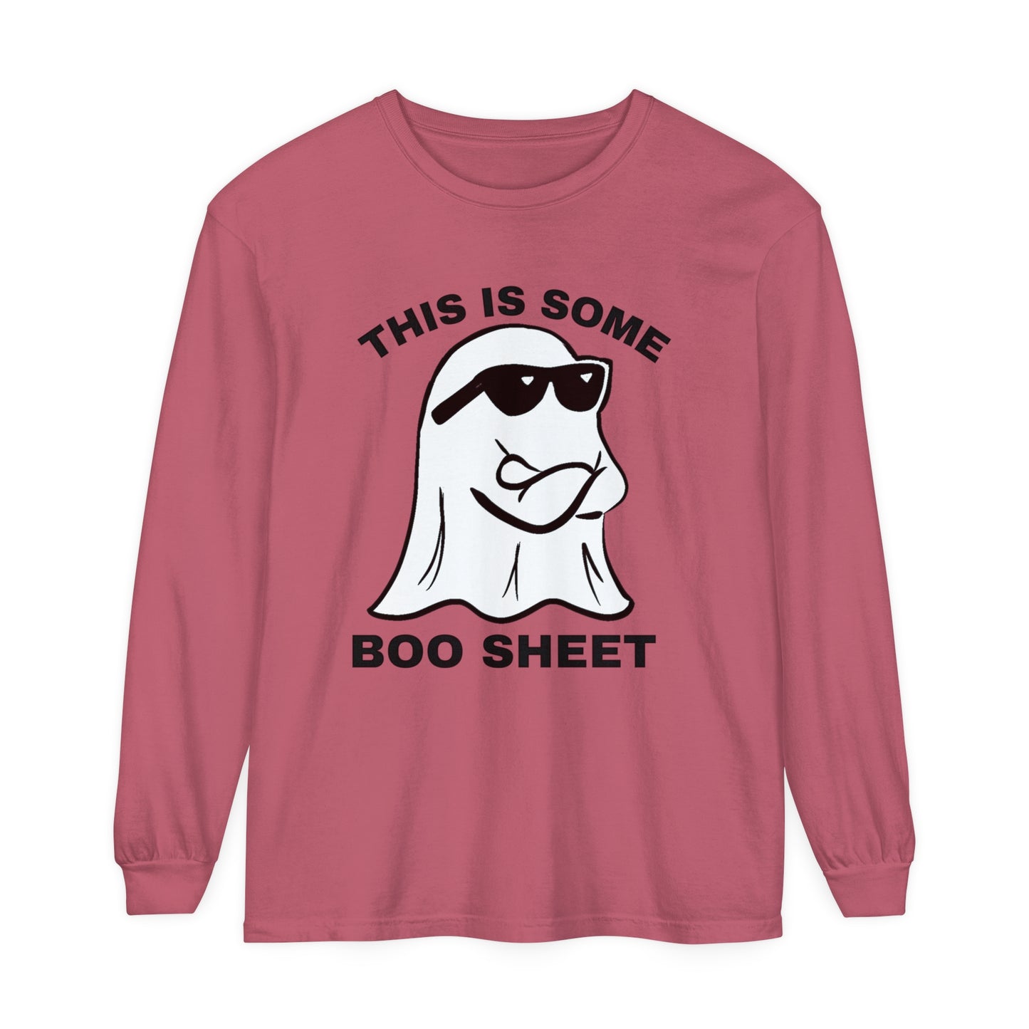 This is some Boo Sheet Comfort Colors long sleeve T-shirt