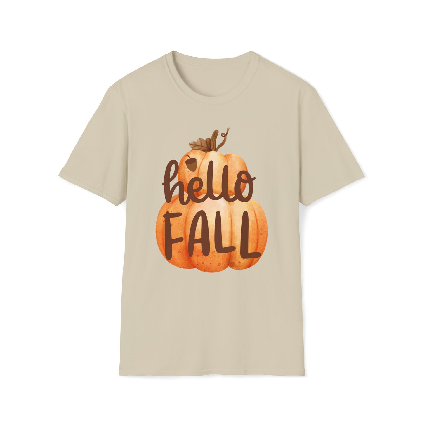 Hello Fall Gildan Softstyle T-shirt