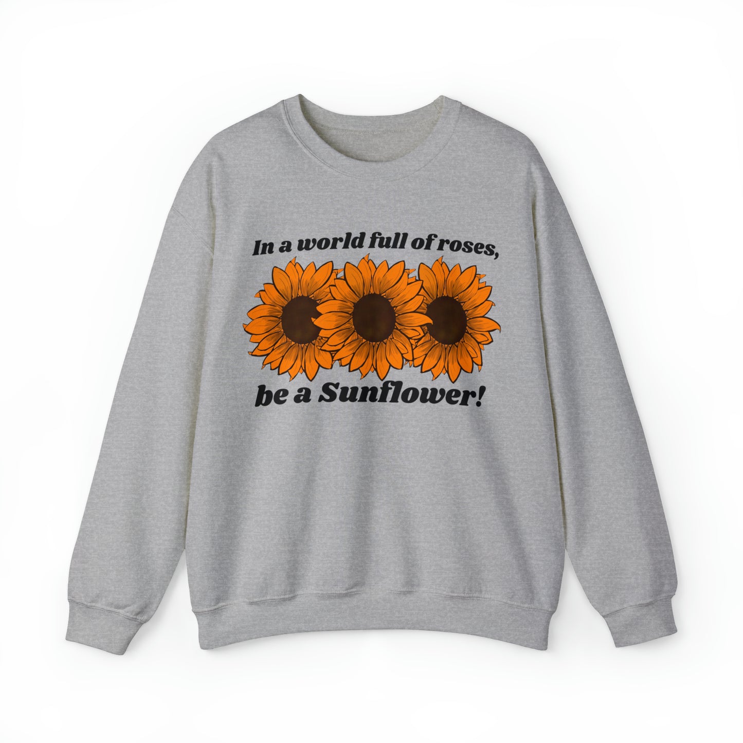 Sunflowers Spirit Unisex Heavy Blend™ Crewneck Sweatshirt