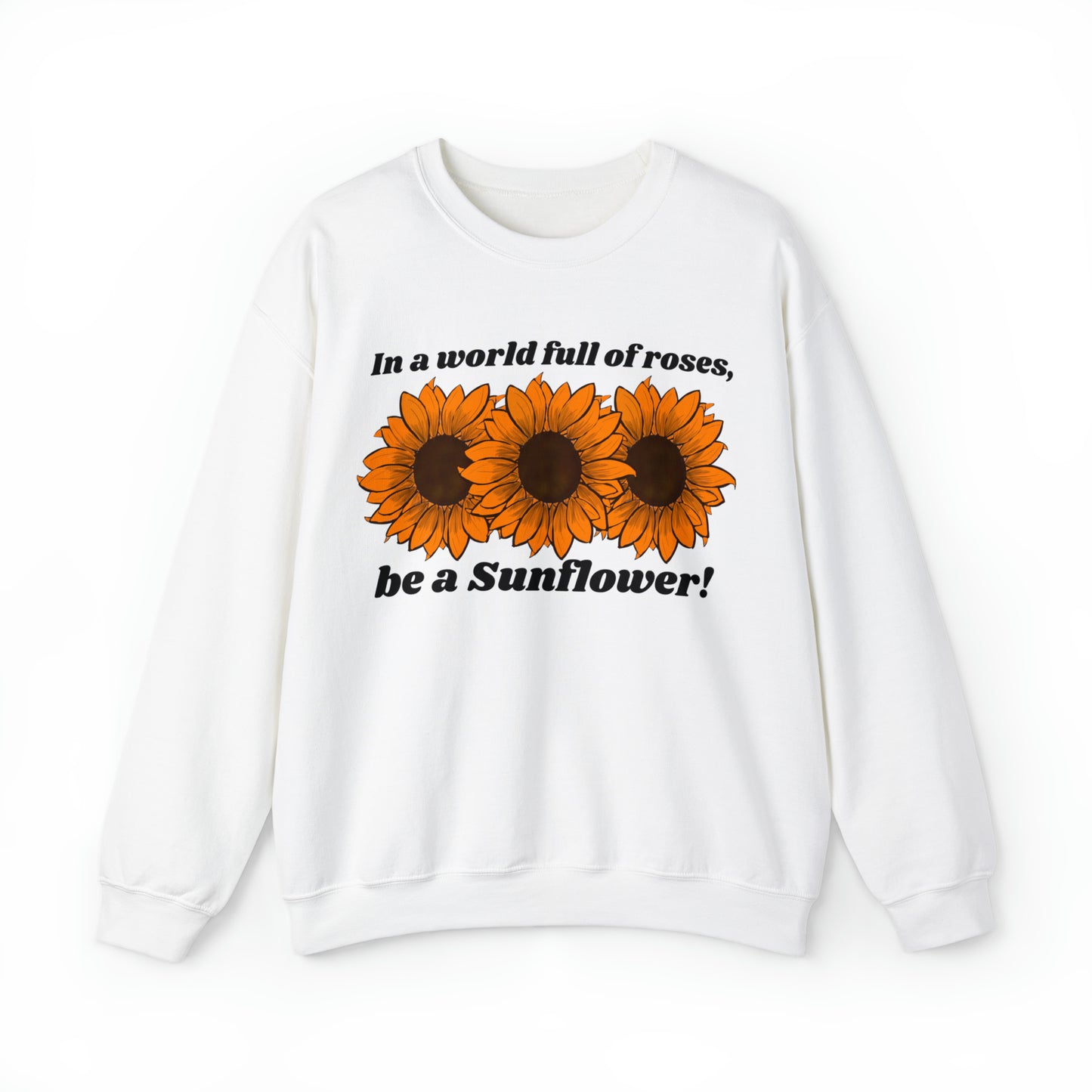 Sunflowers Spirit Unisex Heavy Blend™ Crewneck Sweatshirt