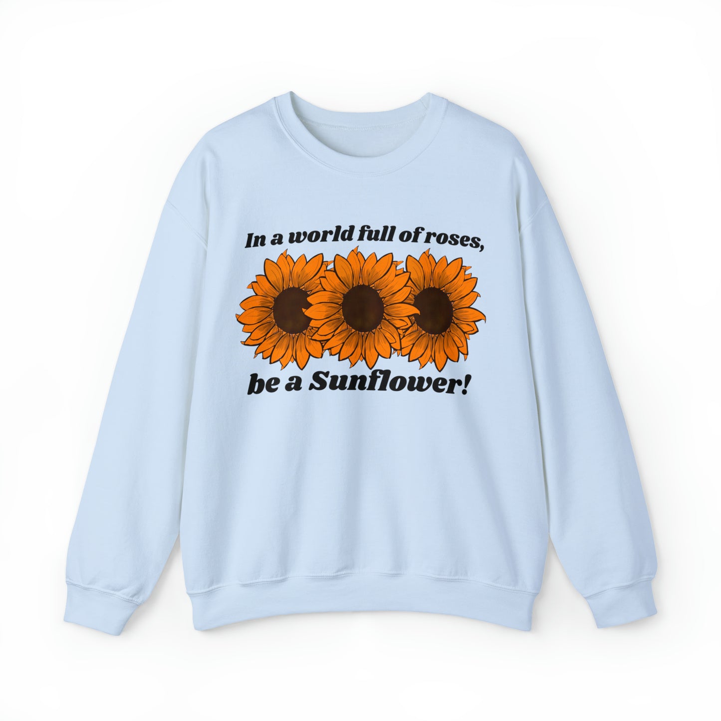 Sunflowers Spirit Unisex Heavy Blend™ Crewneck Sweatshirt