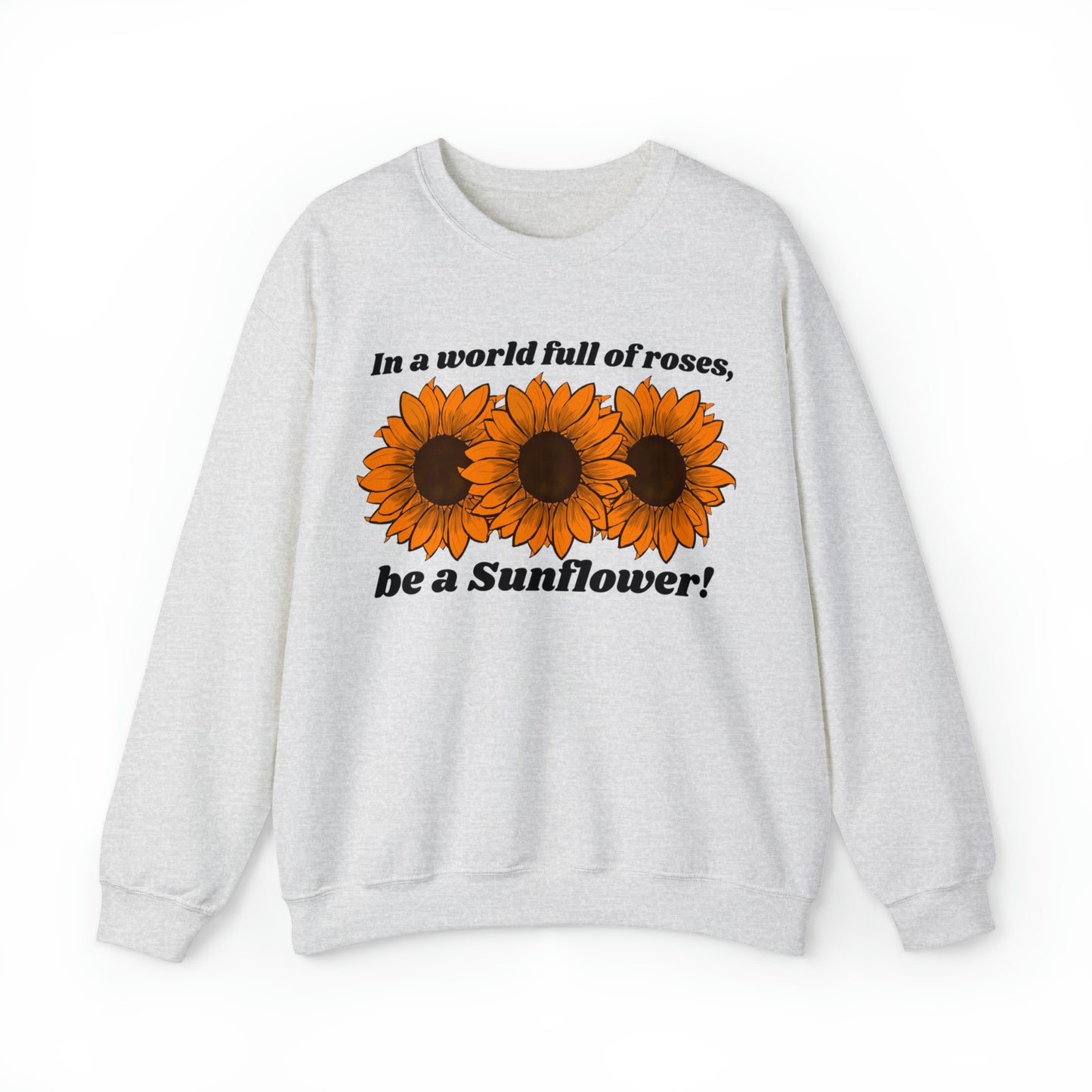 Sunflowers Spirit Unisex Heavy Blend™ Crewneck Sweatshirt